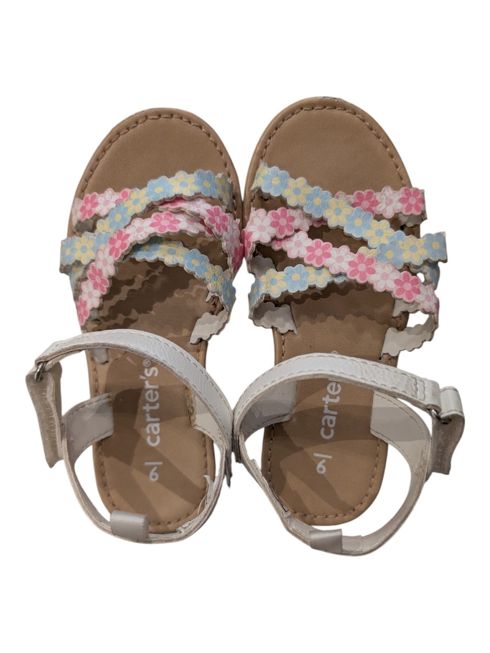 Carter's Floral Sandals – Girls Size 9